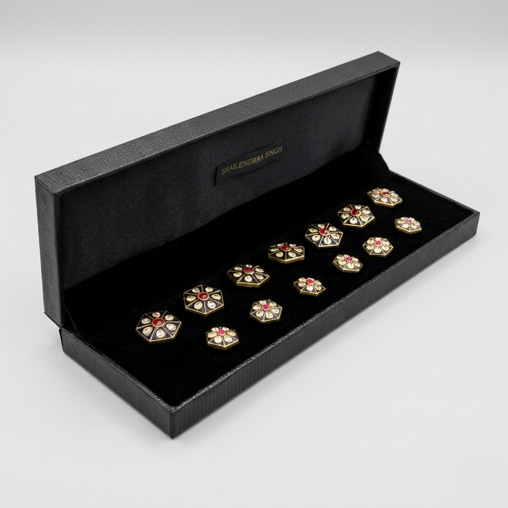 Sherwani Buttons set