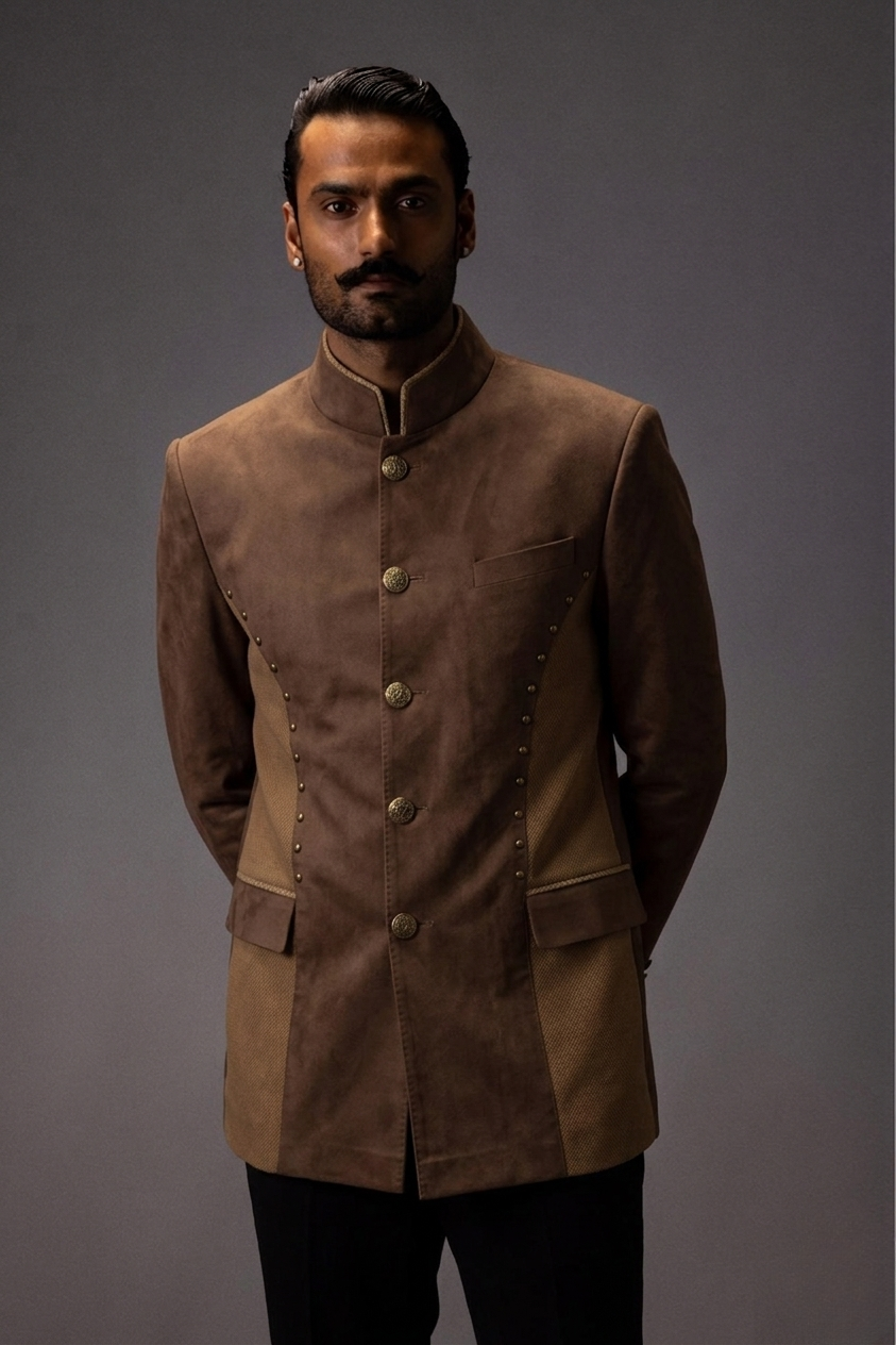 Chestnut Bandhgala