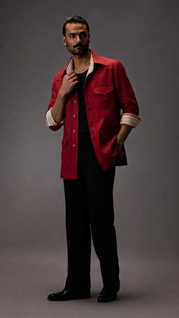 Crimson Hunting Shirt