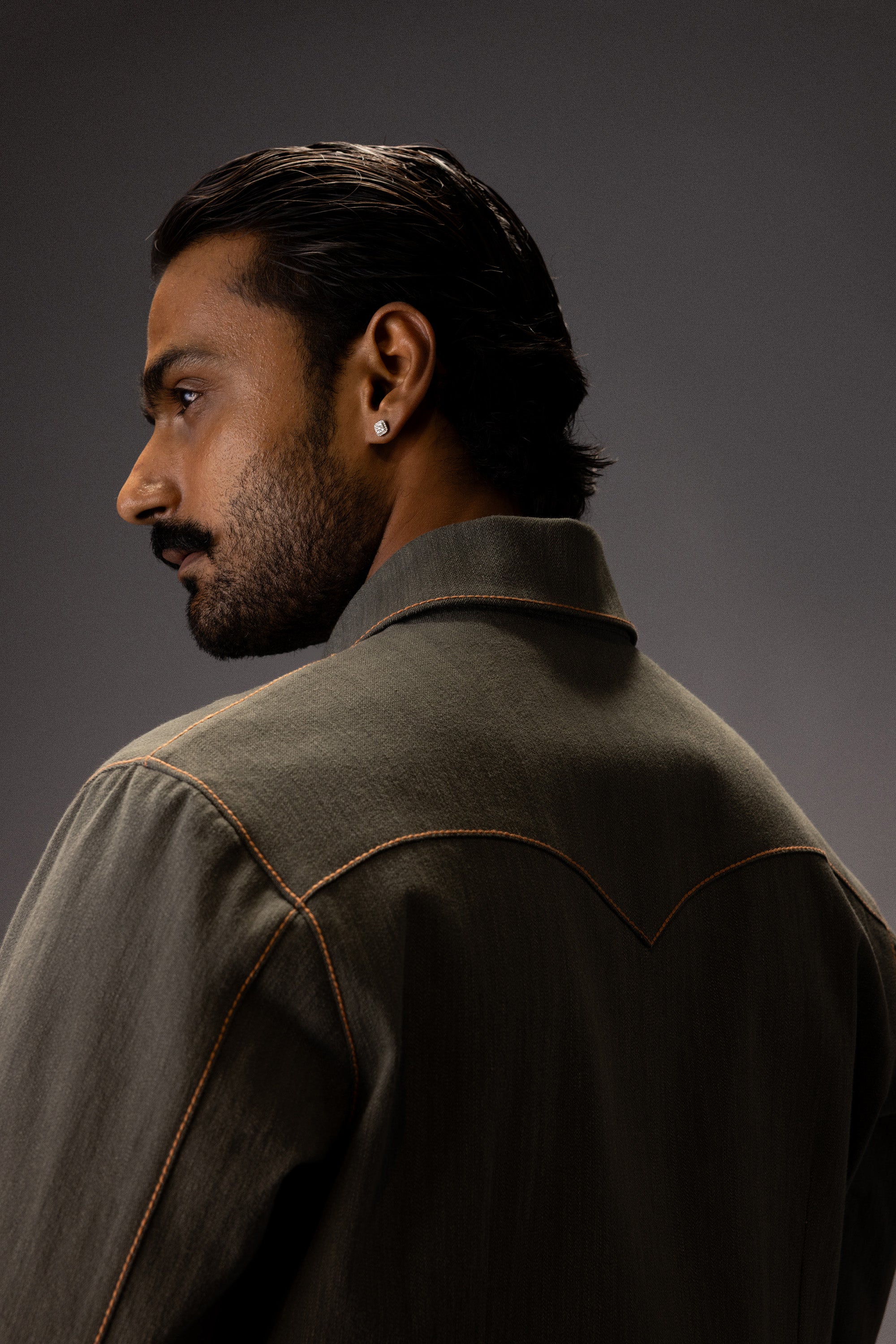 OLIVE ORCHARD DENIM JACKET