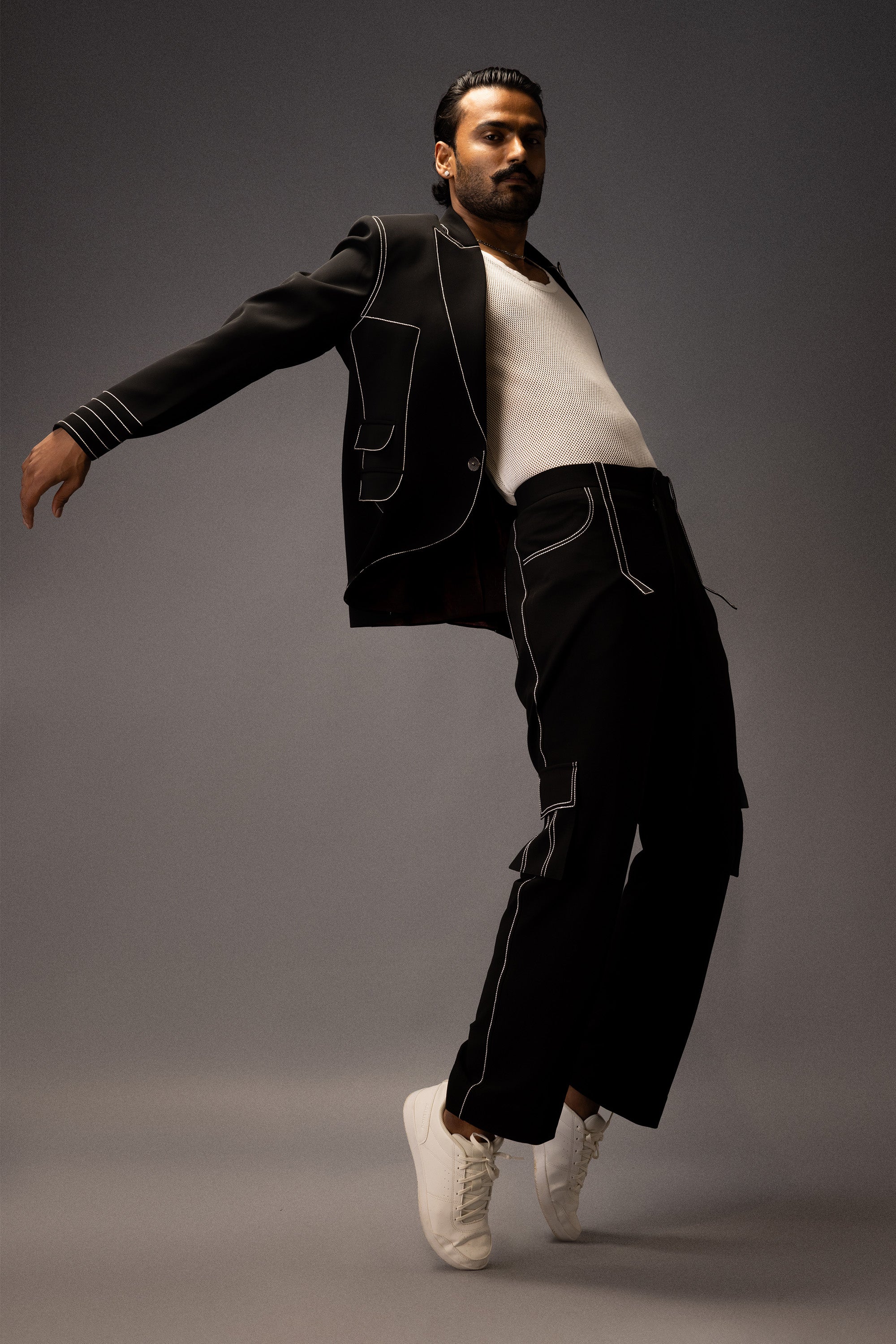 MIDNIGHT LINES BLAZER