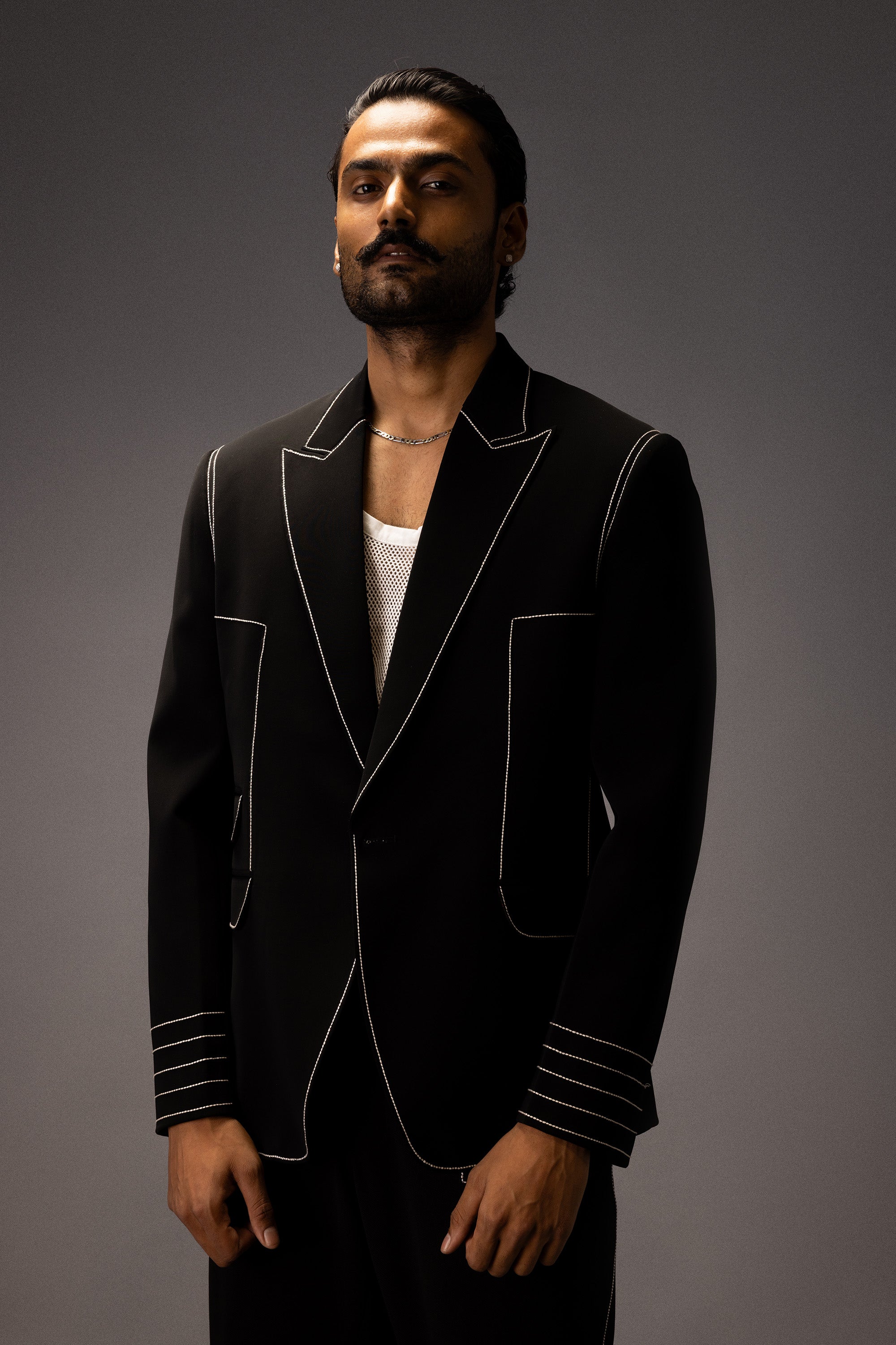 MIDNIGHT LINES BLAZER