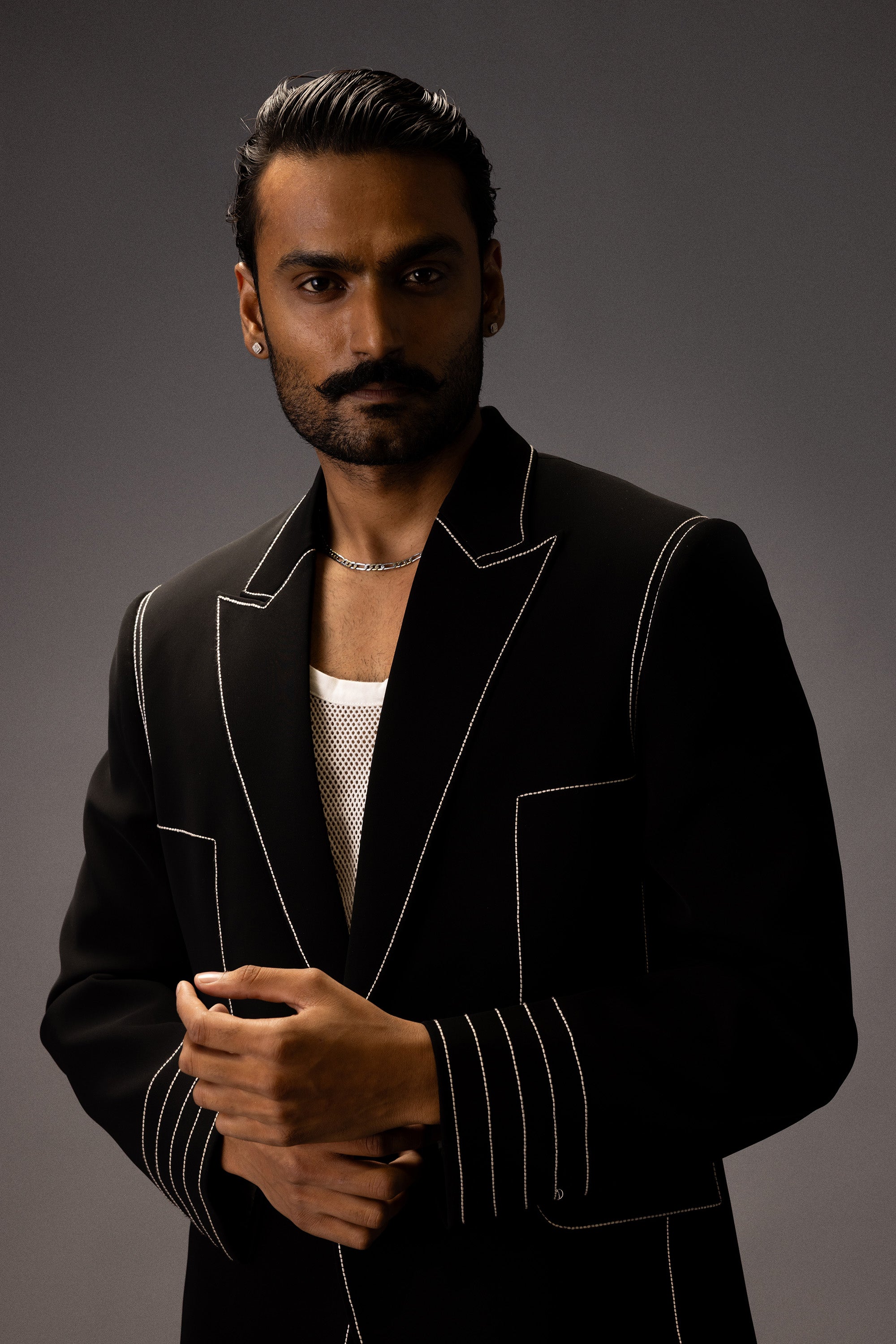 MIDNIGHT LINES BLAZER