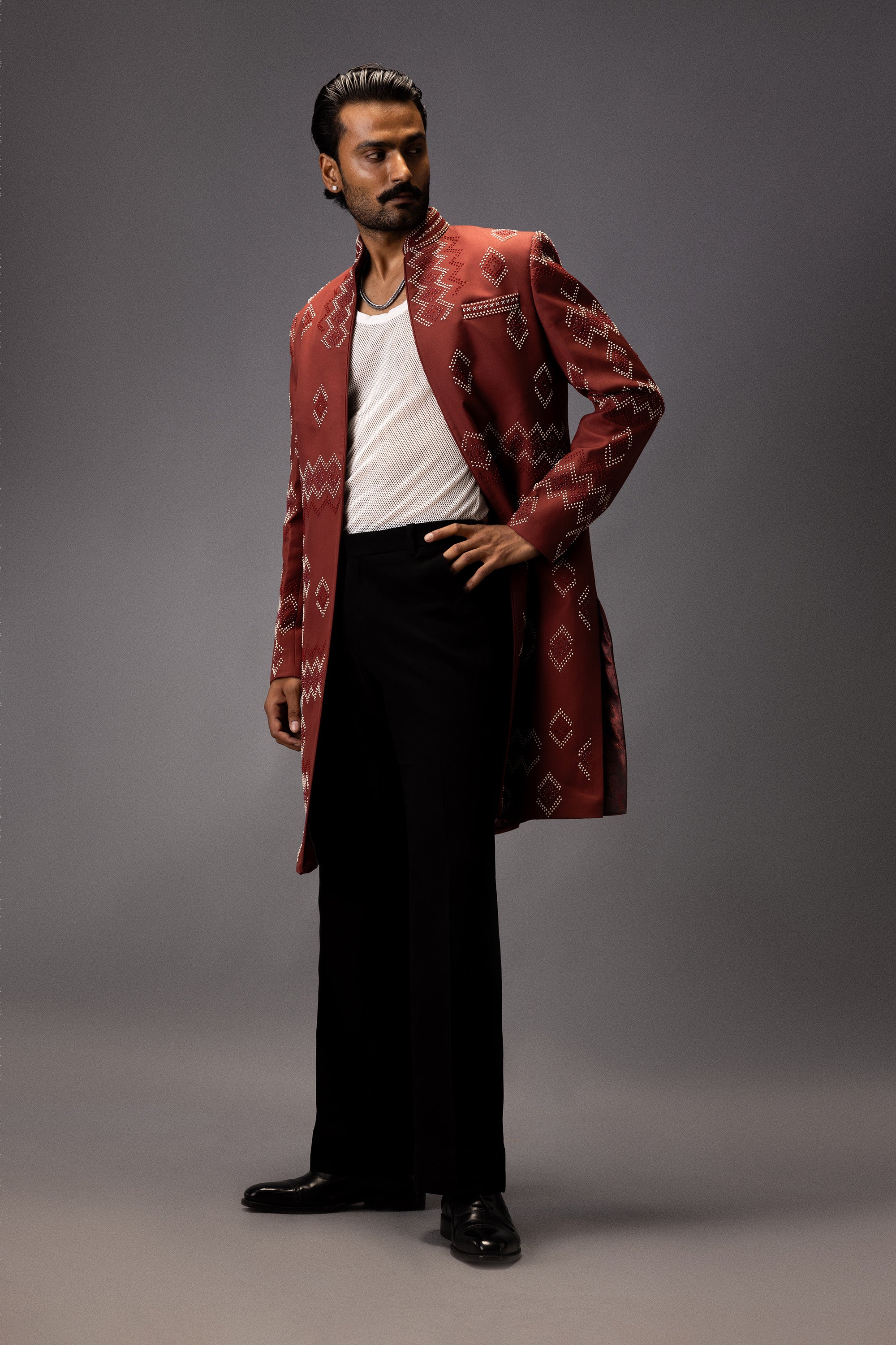 RUST MAJESTY LONG JACKET