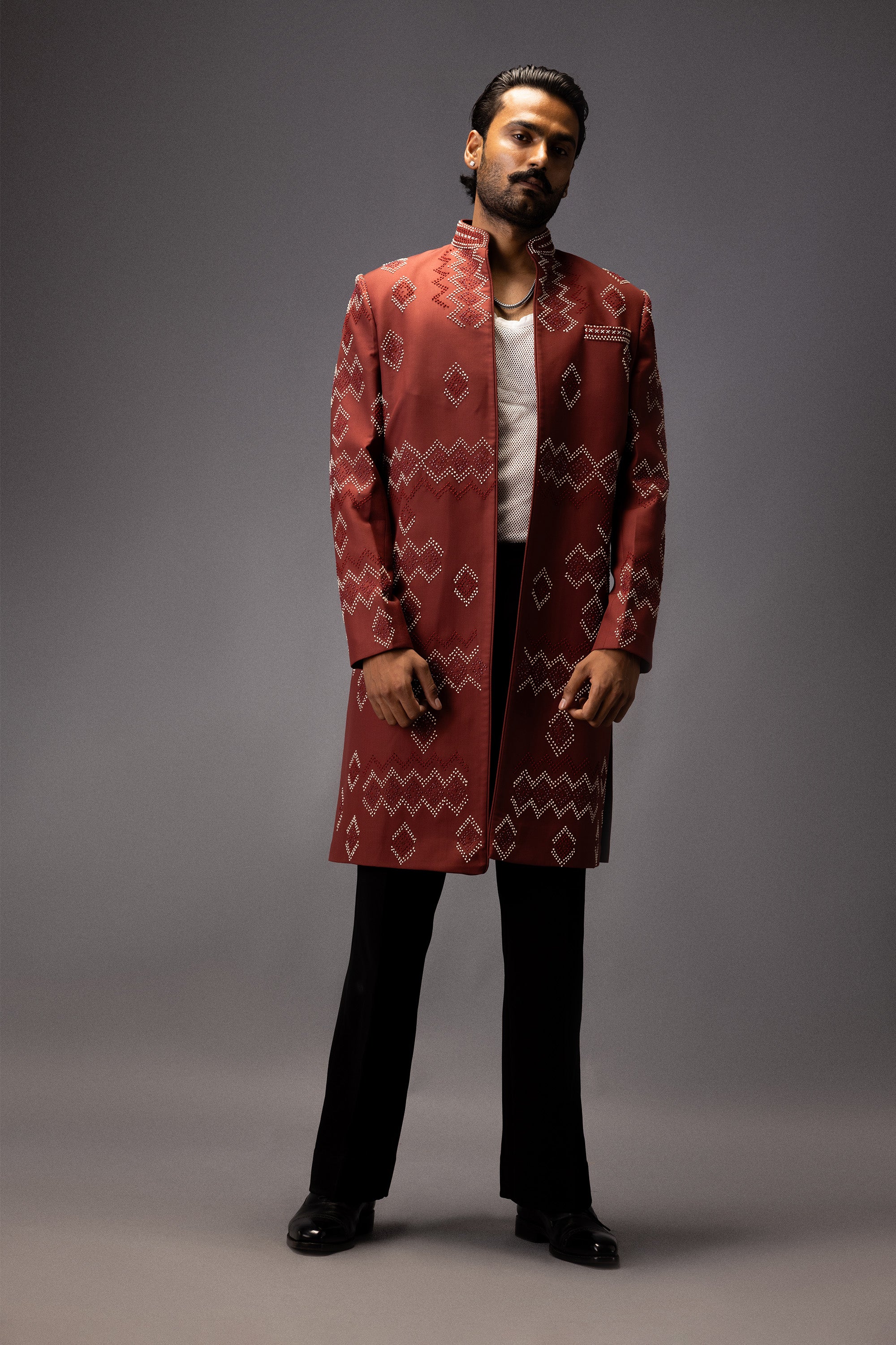 RUST MAJESTY LONG JACKET