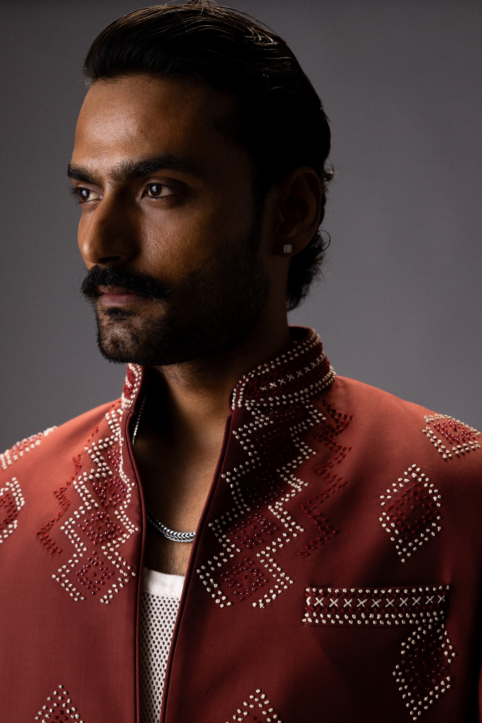 RUST MAJESTY LONG JACKET