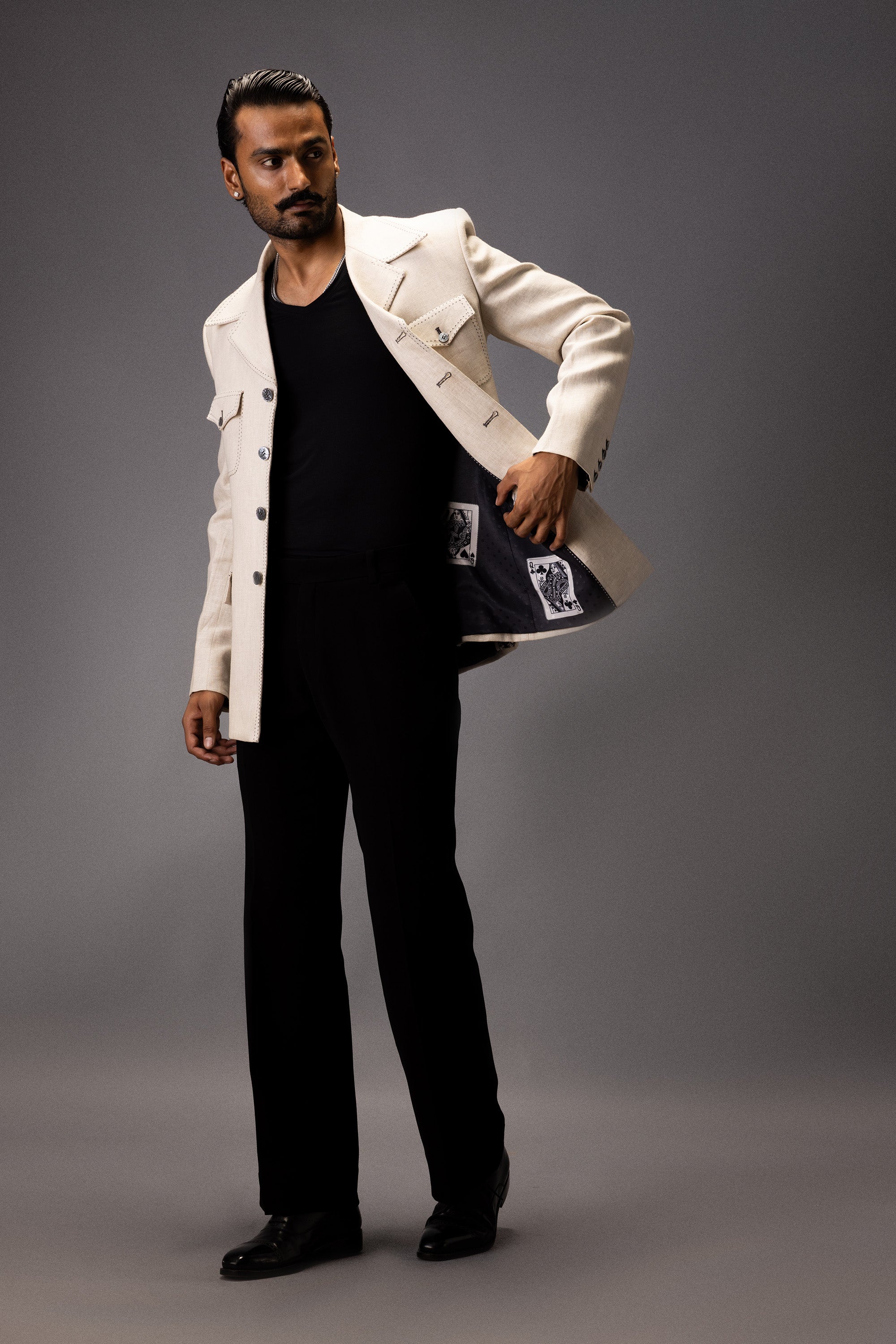 IVORY SAFARI BUSH COAT