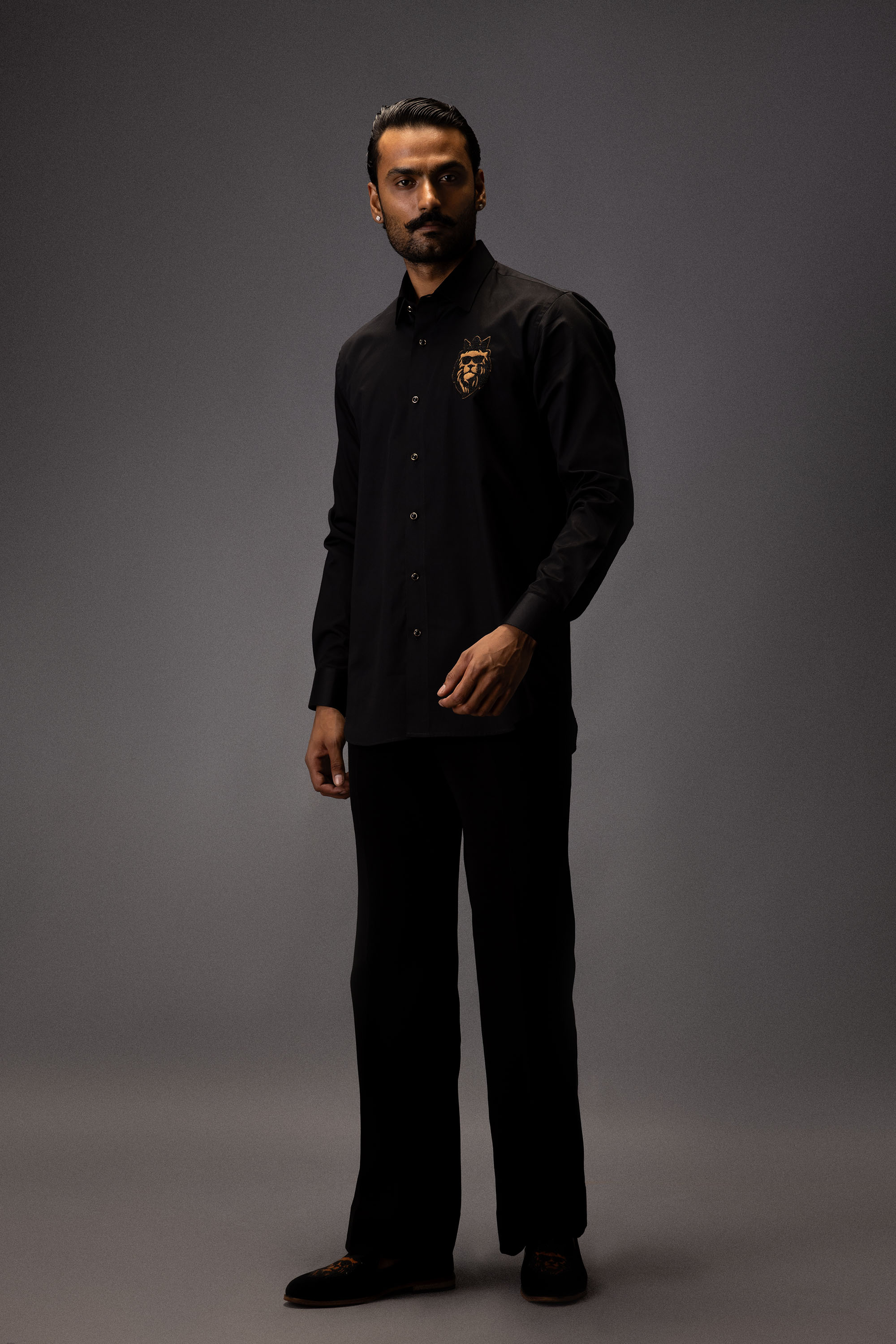 REGAL NOIR PARTY SHIRT