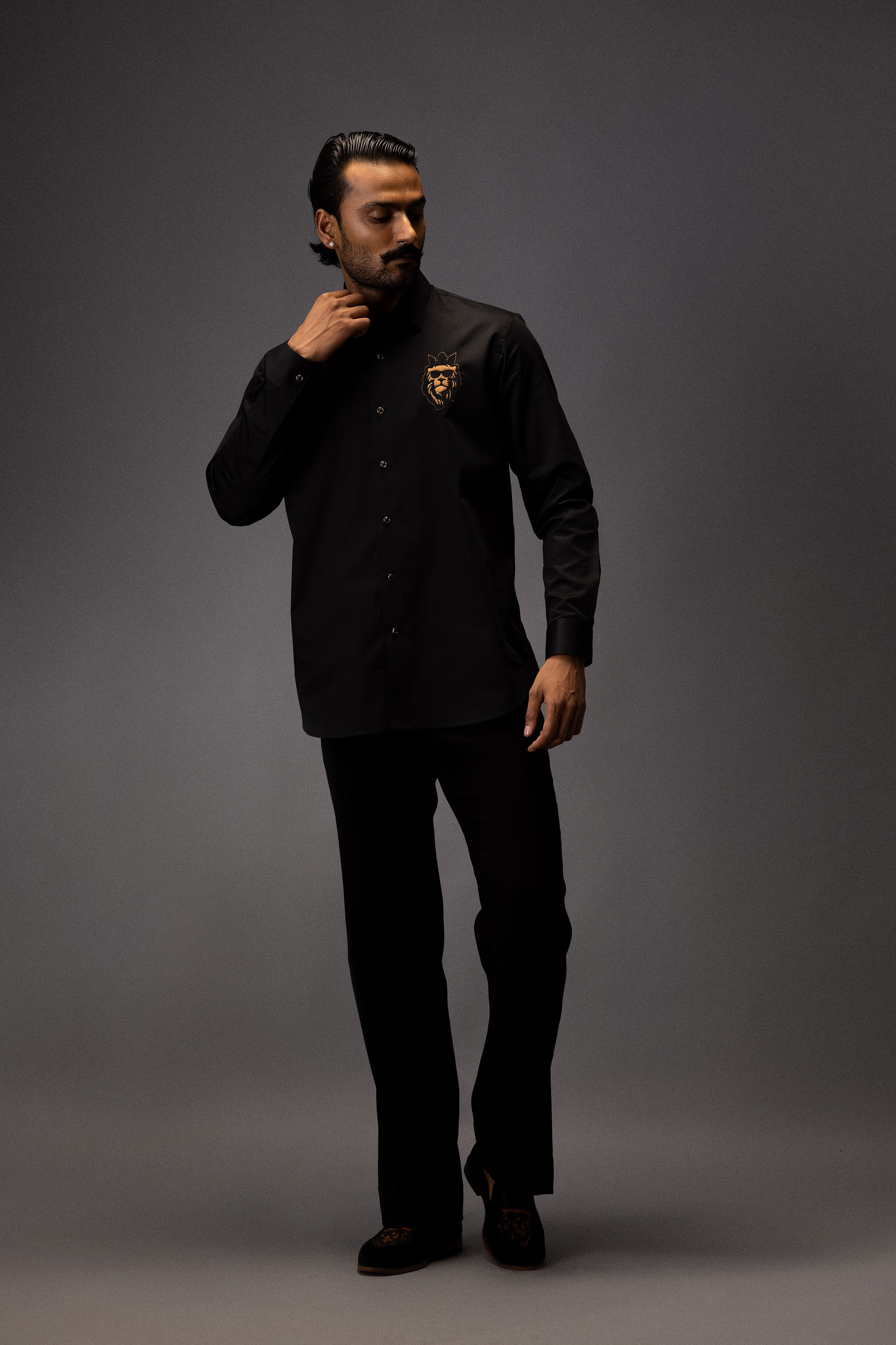 REGAL NOIR PARTY SHIRT