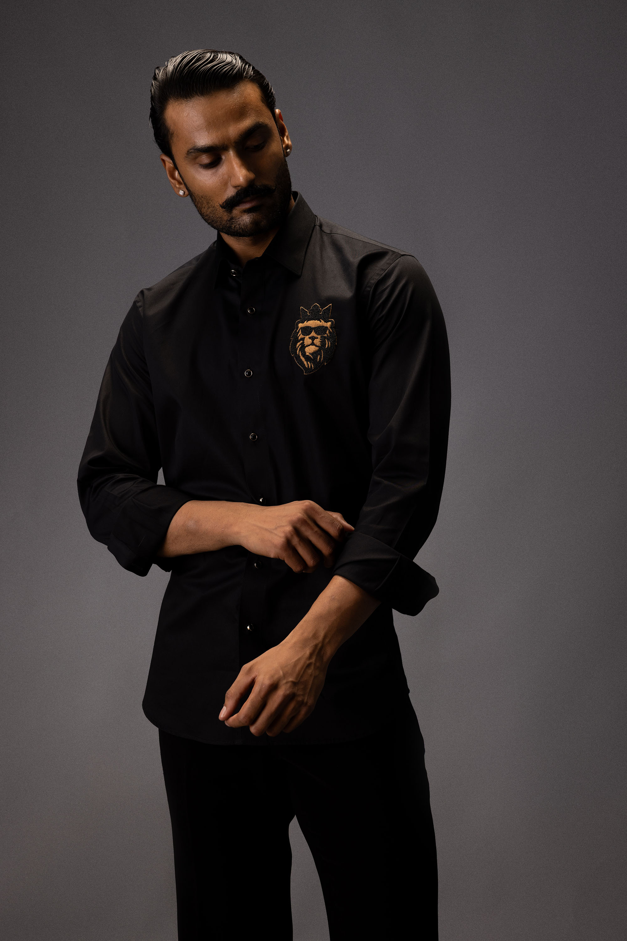 REGAL NOIR PARTY SHIRT