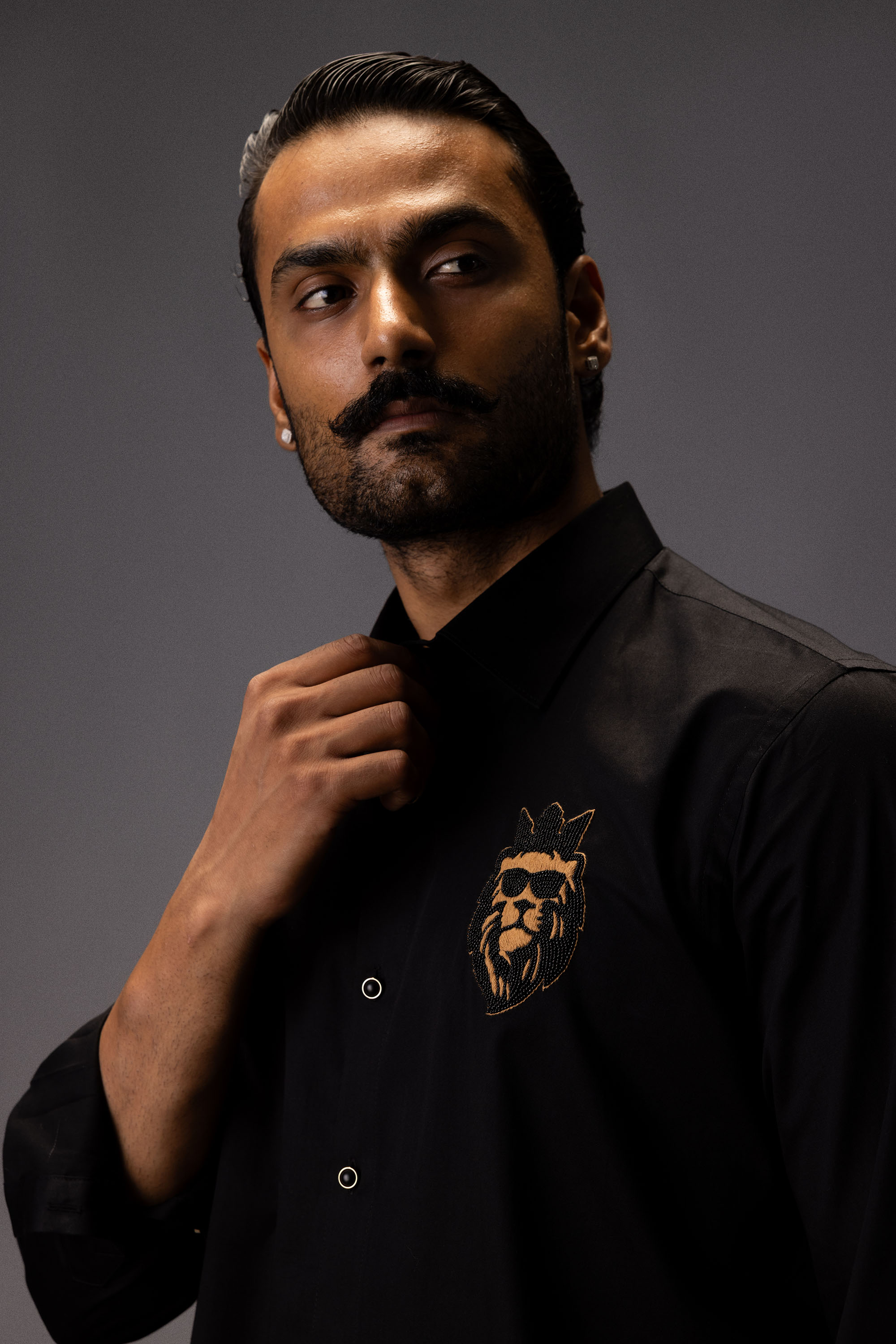 REGAL NOIR PARTY SHIRT