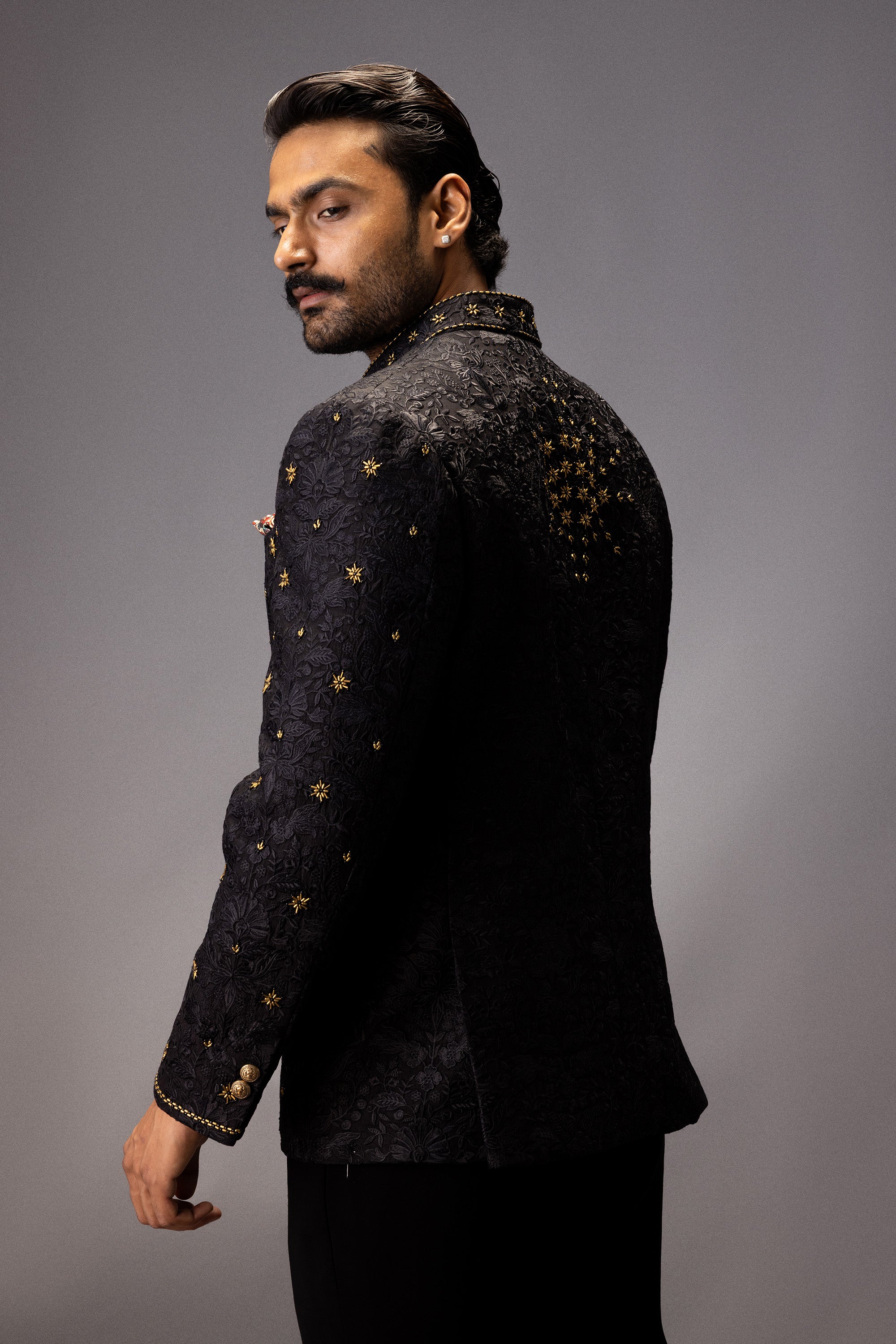 STARRY NIGHT LUXE JODHPURI BANDHGALA