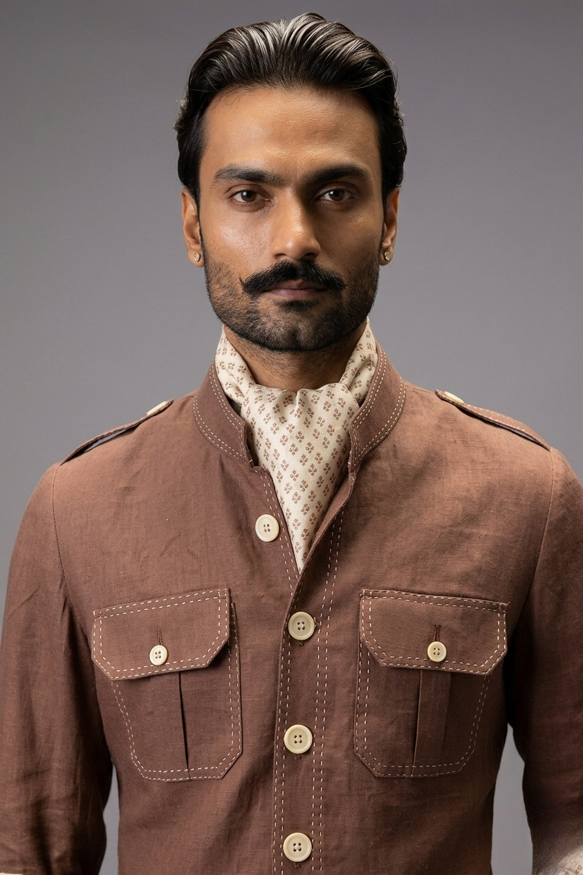 mocha hunting shirt