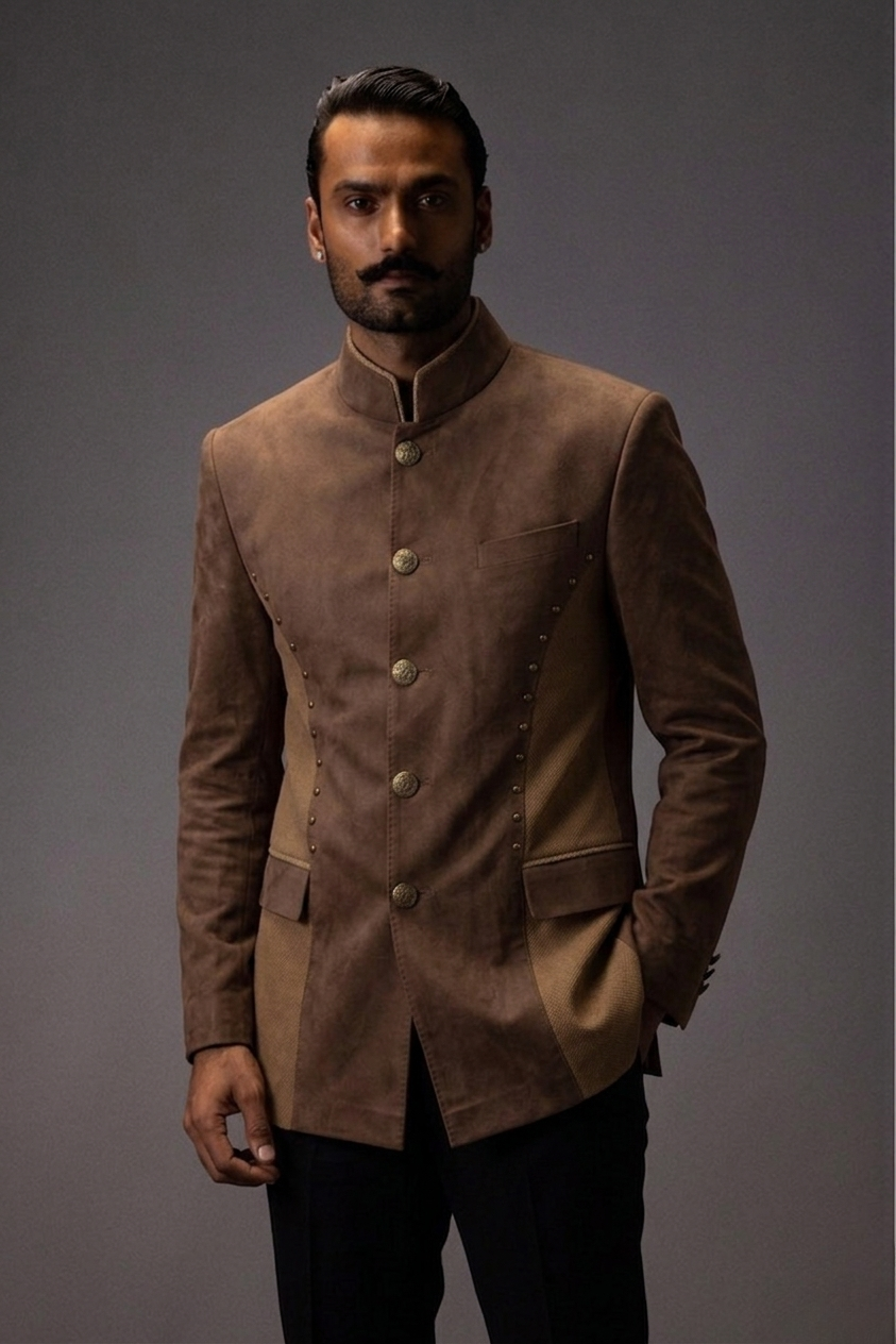Chestnut Bandhgala
