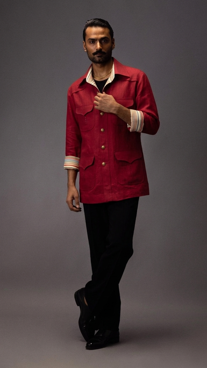 Crimson Hunting Shirt