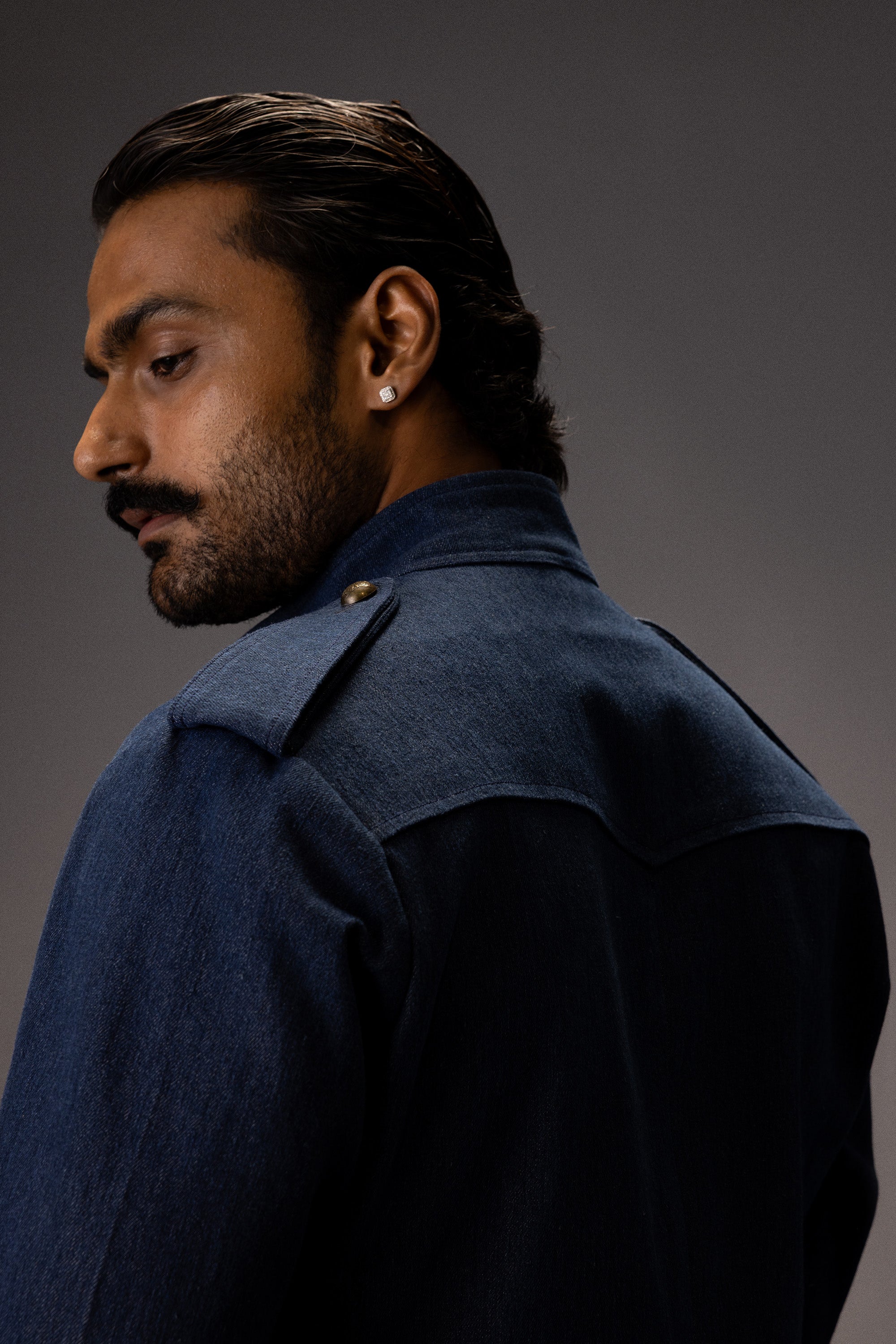 MIDNIGHT SAFARI DENIM JACKET