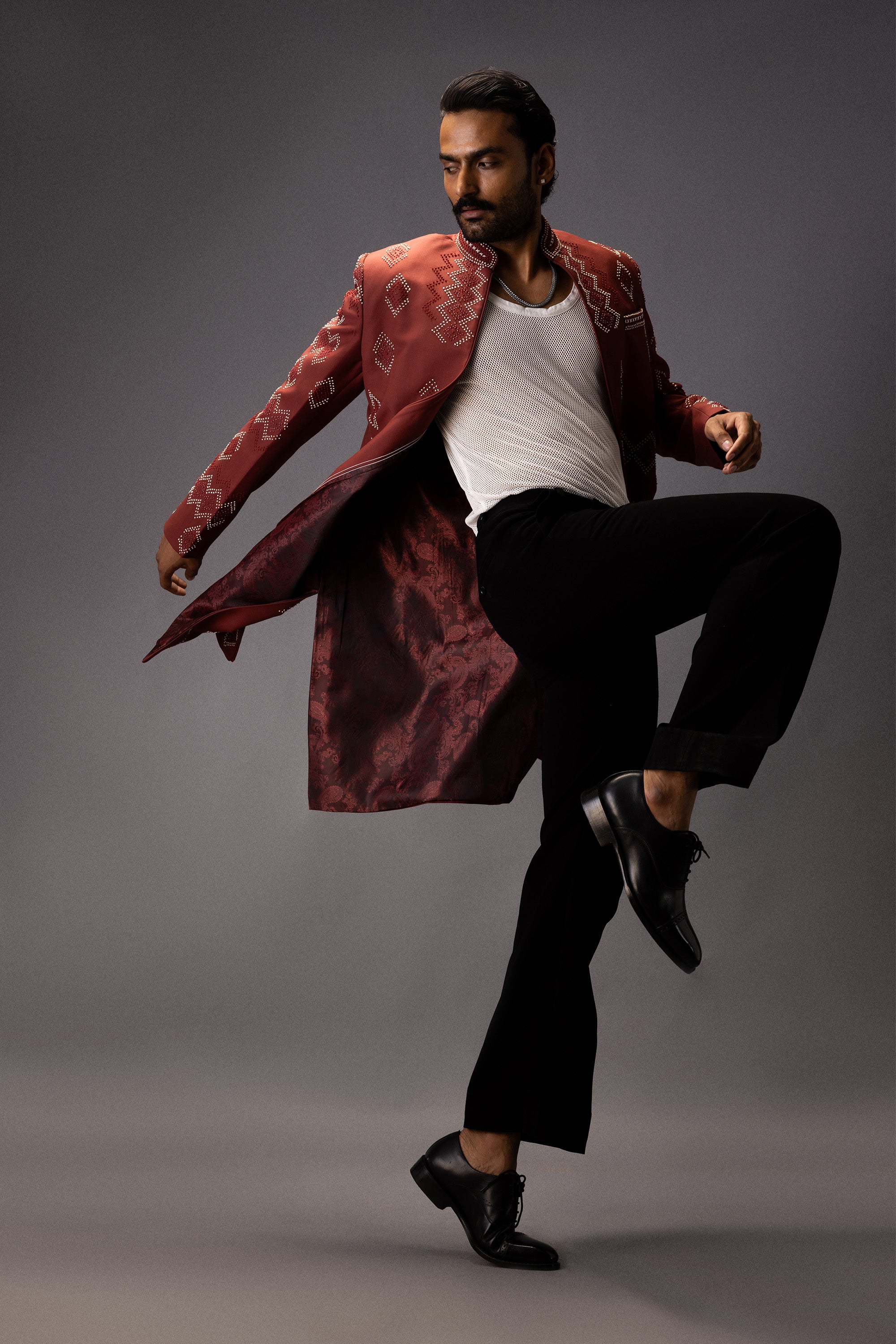 RUST MAJESTY LONG JACKET