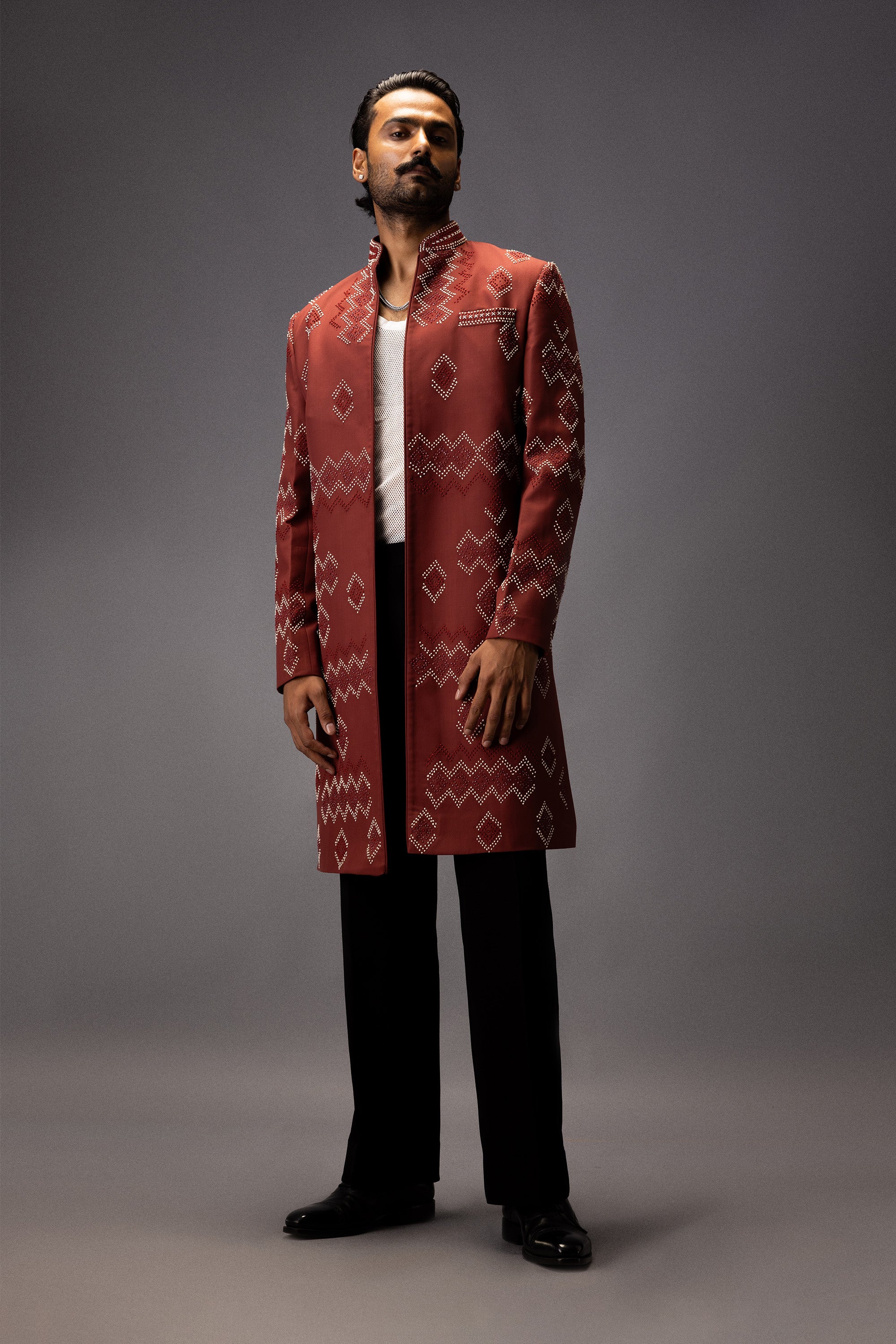 RUST MAJESTY LONG JACKET