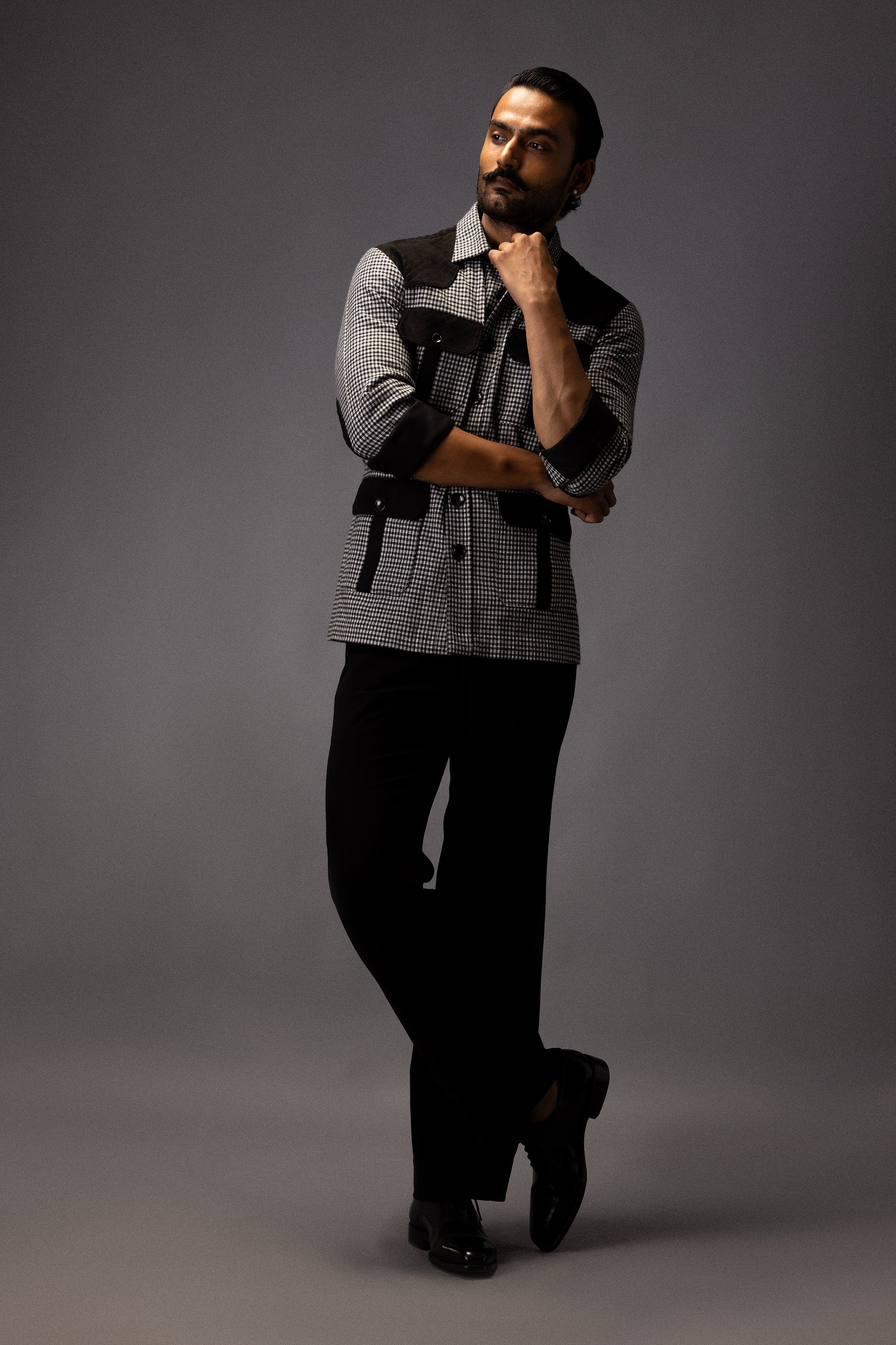 MONOCHROME WINTER HUNTING SHIRT