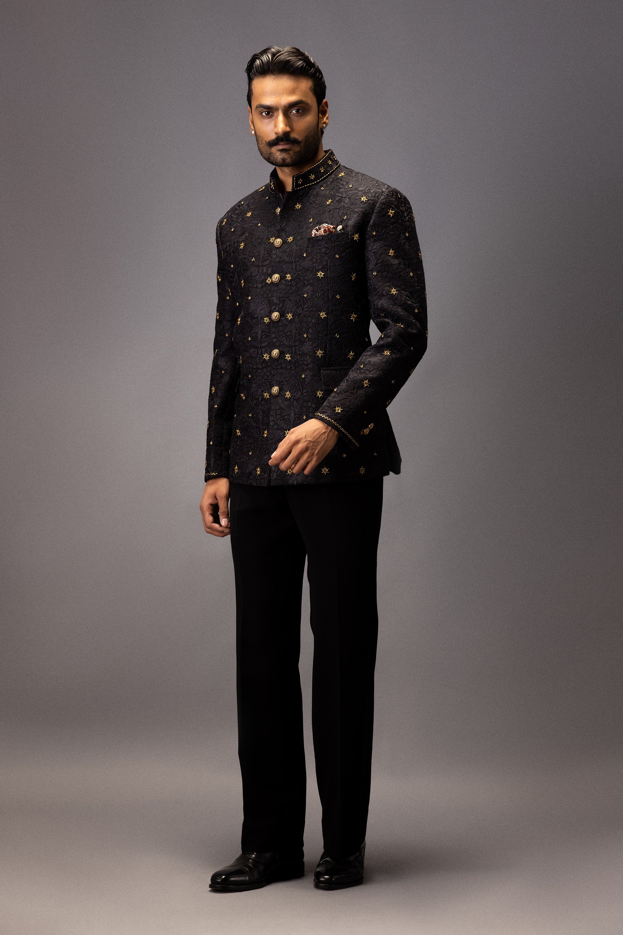 STARRY NIGHT LUXE JODHPURI BANDHGALA