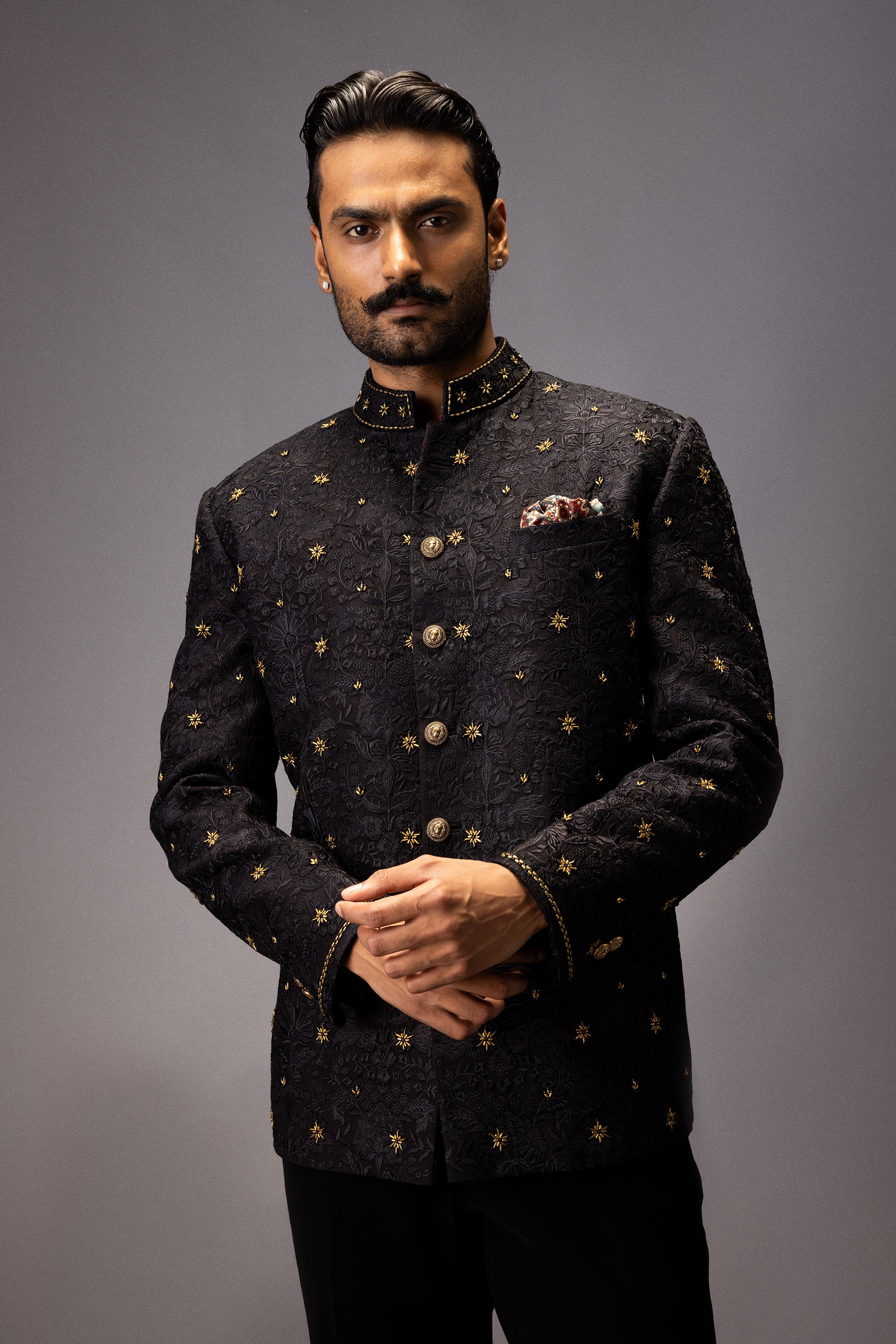 STARRY NIGHT LUXE JODHPURI BANDHGALA