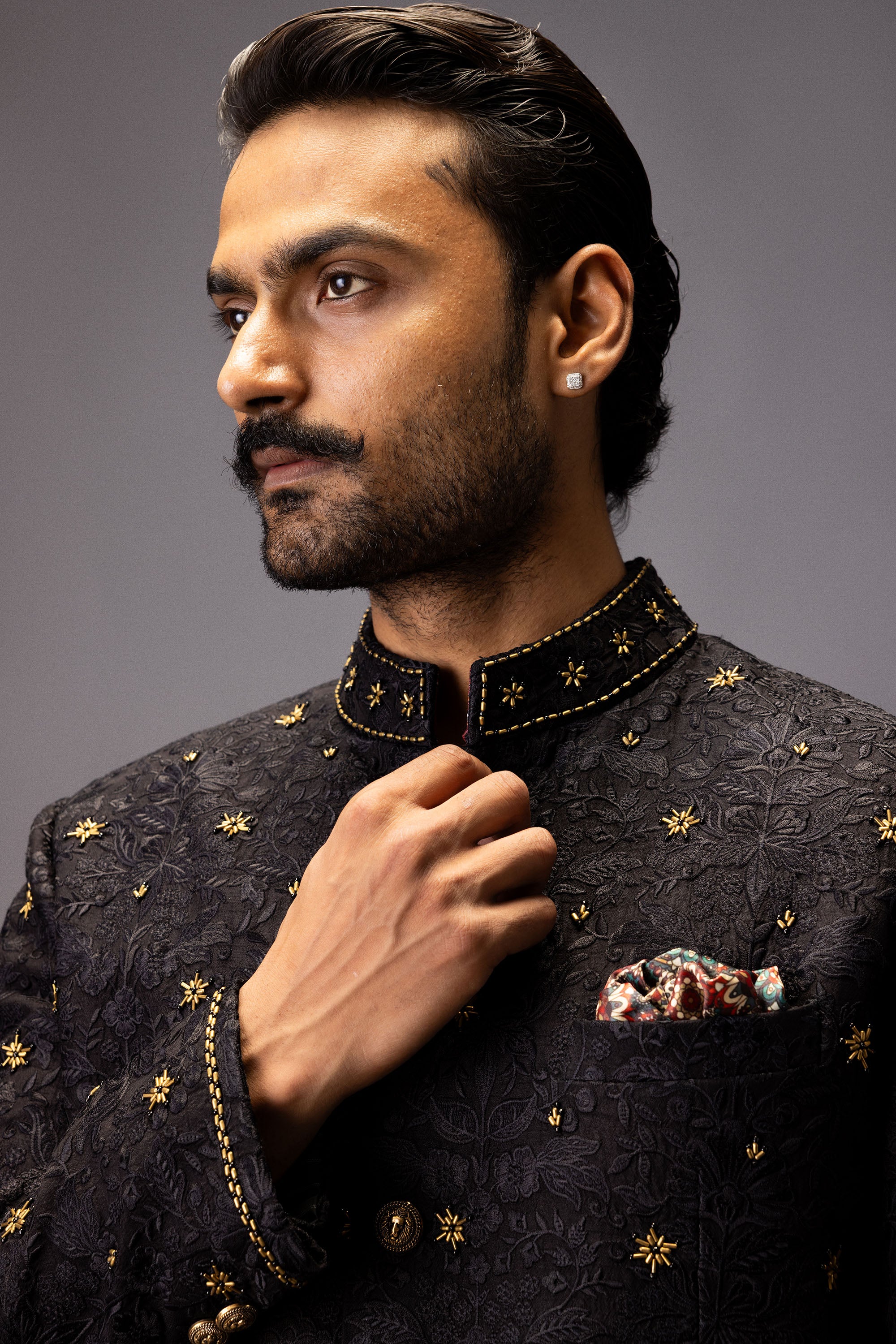 STARRY NIGHT LUXE JODHPURI BANDHGALA